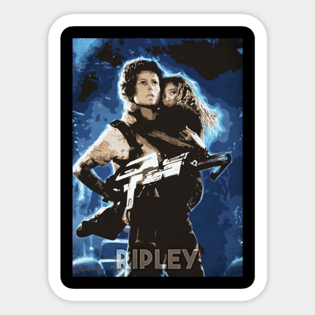 Ripley Sticker by Durro